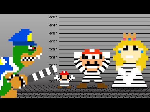 Mario but Bowser Locked Famlily Mario in Prison!