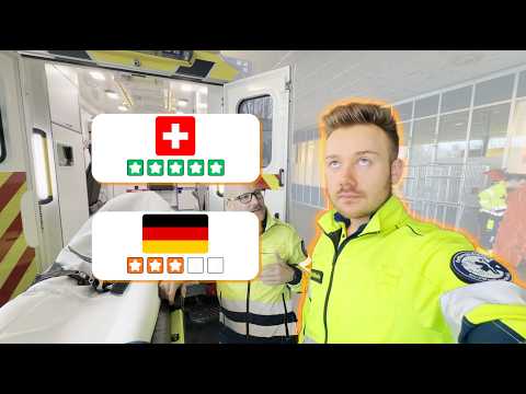 1 Tag im SCHWEIZER Rettungsdienst: KRASSE Unterschiede zu Deutschland! 🚑🇨🇭