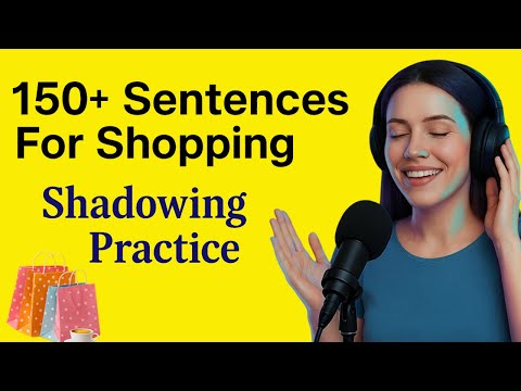 150+ English Sentences for Shopping Situations | Shadowing Practice for Fluency