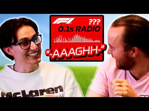 Can you guess the F1 Driver from 0.1s of Team Radio?