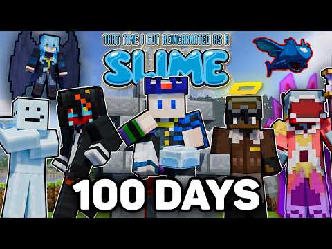 We Spent 100 Days in Tensura Minecraft [5 Friends]