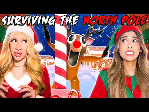 SURVIVING IN THE NORTH POLE in 99 NIGHTS IN THE FOREST... W/ @Kat