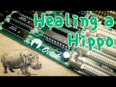 Let's repair one of the best 486 mainboard - Octek Hippo 15