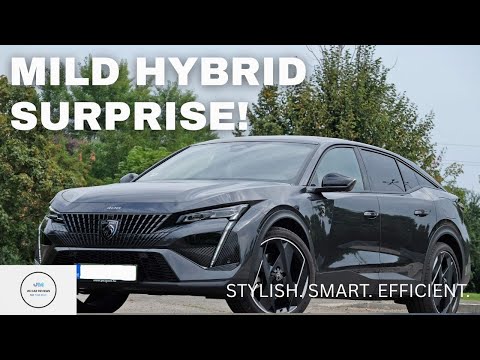 Peugeot 408 GT Hybrid (136HP) | Mild Hybrid Tech & Real-World Drive Review!