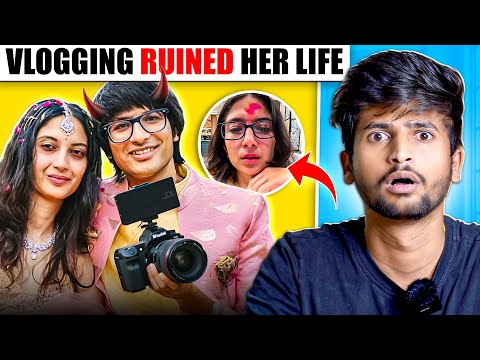 FAKING LIFESTYLE FOR VLOGS GONE EXTREMELY WRONG !! SOURAV JOSHI MARRIAGE AND NIDA SUFIYAN DIVORCE