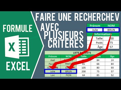 EXCEL - MULTI-CRITERIA VLOOKUP (Search with multiple search criteria)