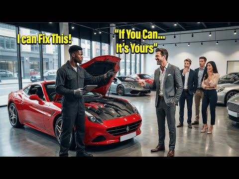 “The Ferrari’s Yours If You Can Fix It” CEO Mocked the Black Man — Faces Instant Karma