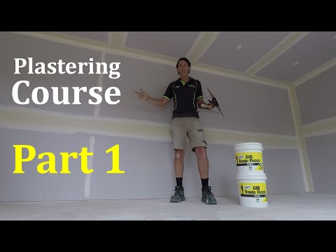 Drywall Finishing COURSE - Taping Joints - Part 1 of 5