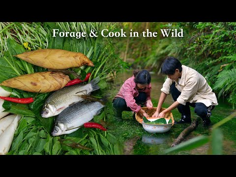 Catch, Dig, Cook: Stream-to-Pot Riverside Hot Pot!