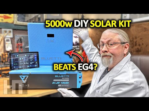 Bluetti RV5 | 5000w 48v DIY Solar Inverter Kit For RV, Van, Boat, Off Grid