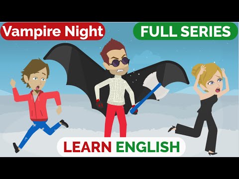 ❤️Vampire Night Full Series | Animated stories | English Story | Window English