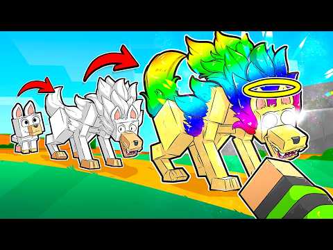 I EVOLVED FROM PUPPY TO IMMORTAL IN MINECRAFT!