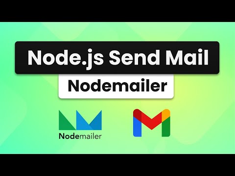 Send Mail with Nodemailer Using Node.js Backend
