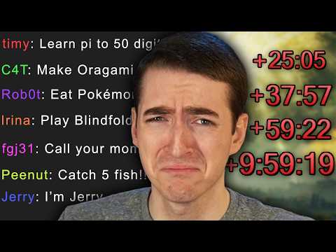 I had 10 hours to beat my Chat's Challenges...