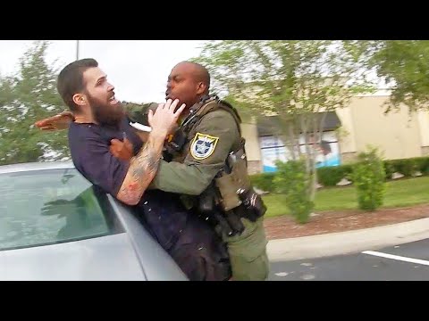 Moments of Instant Karma Caught on Police Dashcam