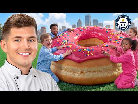I Cooked The World's Largest Donut