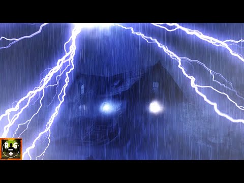 Heavy Thunderstorm with Torrential Rain, Strong Thunder Rumble & Intense Lightning Sound Atmosphere