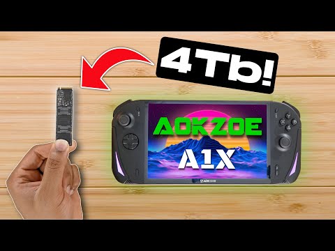 AOKZOE A1X SSD Upgrade