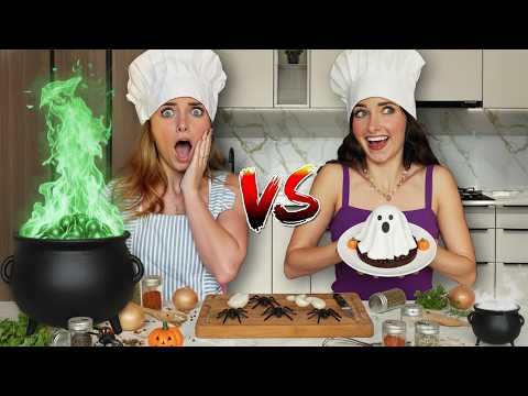 No Recipe Cooking Challenge: TWINS Battle *Halloween Edition*