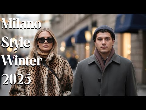 HOW  ITALIAN WOMEN DRESS IN WINTER 2025/MILAN STREET STYLE