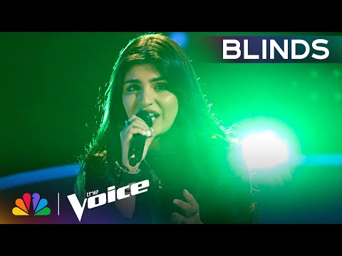 Fourteen-Year-Old Stuns the Coaches with Alanis Morissette's "Ironic" | Voice Blind Auditions | NBC