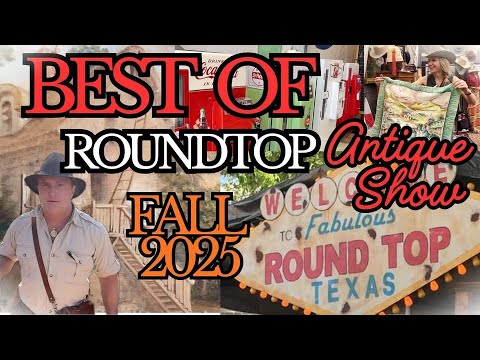 Your personal tour!!!: 2025 Roundtop Fall Antiques Show