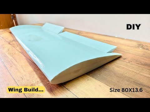 RC Plane Wing building... DIY  @INDIRC1 