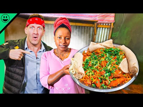 Africa’s SUPER CHEAP Street Food!! Ethiopia’s Big Flavor Market!!