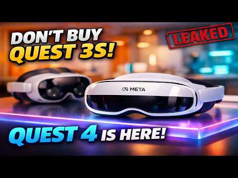 DON'T Buy the Quest 3S! Meta Quest 4 Leaks Just Changed Everything