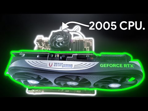 RTX 4080 + 20 Year Old CPU