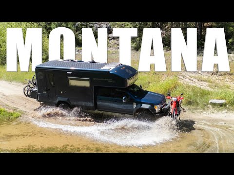 Montana’s Outdoors Left Us In Awe! (EarthRoamer Camping, Whitefish Biking & Flathead Lake)