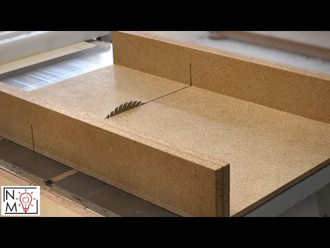 Making a SUPER EASY Dead Accurate Table Saw Sled!!