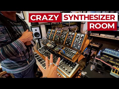 A. Marinelli's CRAZY Synthesizer Room
