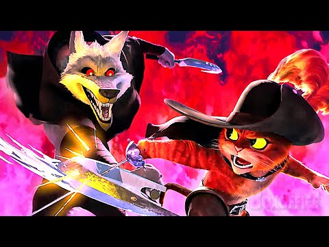 Финальная сцена из «Кота в сапогах 2» целиком 🌀 4K