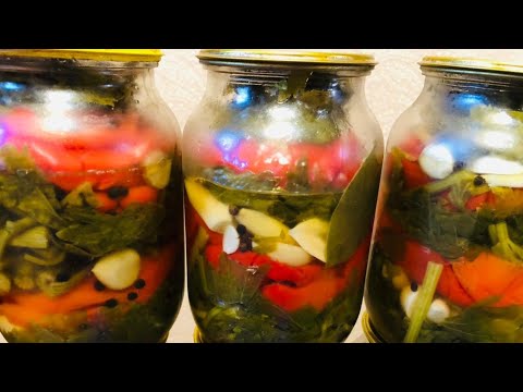 Մարինացված կարմիր պղպեղ           Маринованный красный перец 🌶 🌶🌶