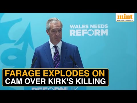 Nigel Farage’s Furious Reaction Over Charlie Kirk Killing Shakes Reform UK Press Conference