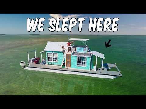 Living Off-Grid on a Tiny House Boat in the Florida Keys – 3 Days of Adventure!