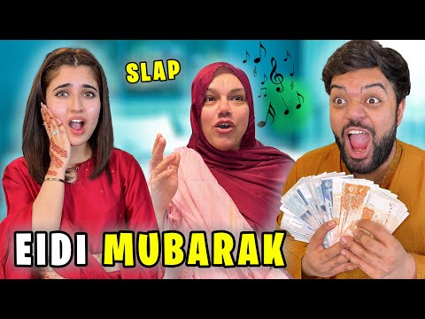 1 Slap = Rs 100,000 Eidi 😂 | Mama Singing For The First Time 😱 | Eid Mubarak ❤️