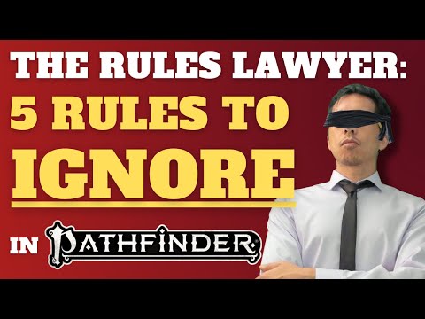 5 rules to IGNORE in Pathfinder 2e (The Rules Lawyer)