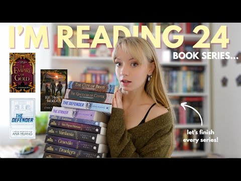 Finishing every series I am in the middle of! *bookmas day 2*