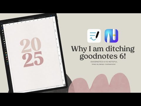 🤩 Goodnotes 6 vs Noteful | Why I CHOSE NOTEFUL #mindblown 🤯🤩