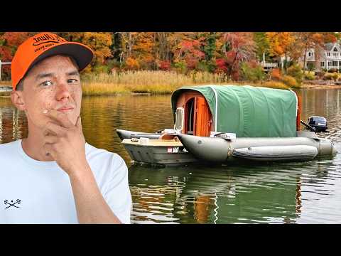 Building the PERFECT stealth boat camper