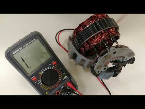 Mantenimiento Alternador 5 Desarme y uso de ohmetro