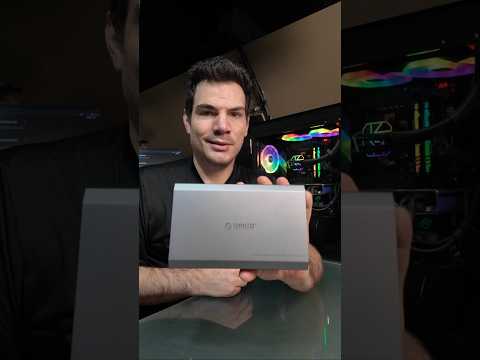 Orico Aluminum USB C Enclosure - My recommended hard drive enclosure