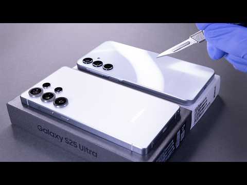 Samsung Galaxy S25 Ultra VS A16 5G Unboxing and camera Test! - ASMR