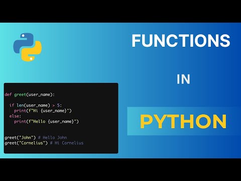 Python Programming for Absolute Beginners | Functions #11