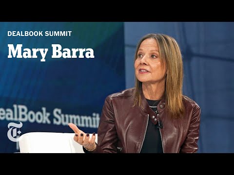 Why G.M.'s Chief Executive Remains Bullish on E.V.s | Dealbook Summit 2025