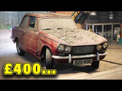 £400 Abandoned Triumph Vitesse, Will it Run and Drive?