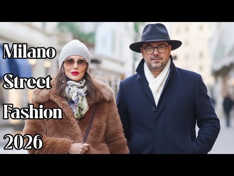 2026 Winter Fashion in Milan | Italian Style