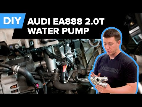 Audi Water Pump Replacement DIY (2008-2017 Audi MLB A4, S4, A5, S5, Q5)